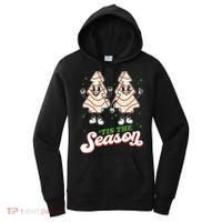 Little Tis' The Season Christmas Tree Cakes Debbie Tree Xmas Meaningful Gift Women's Hoodie thumb 0
