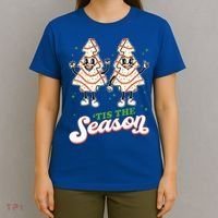 Little Tis' The Season Christmas Tree Cakes Debbie Tree Xmas Meaningful Gift T-Shirt thumb 4