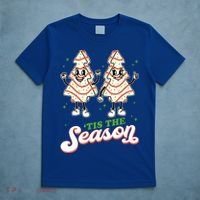 Little Tis' The Season Christmas Tree Cakes Debbie Tree Xmas Meaningful Gift T-Shirt thumb 5