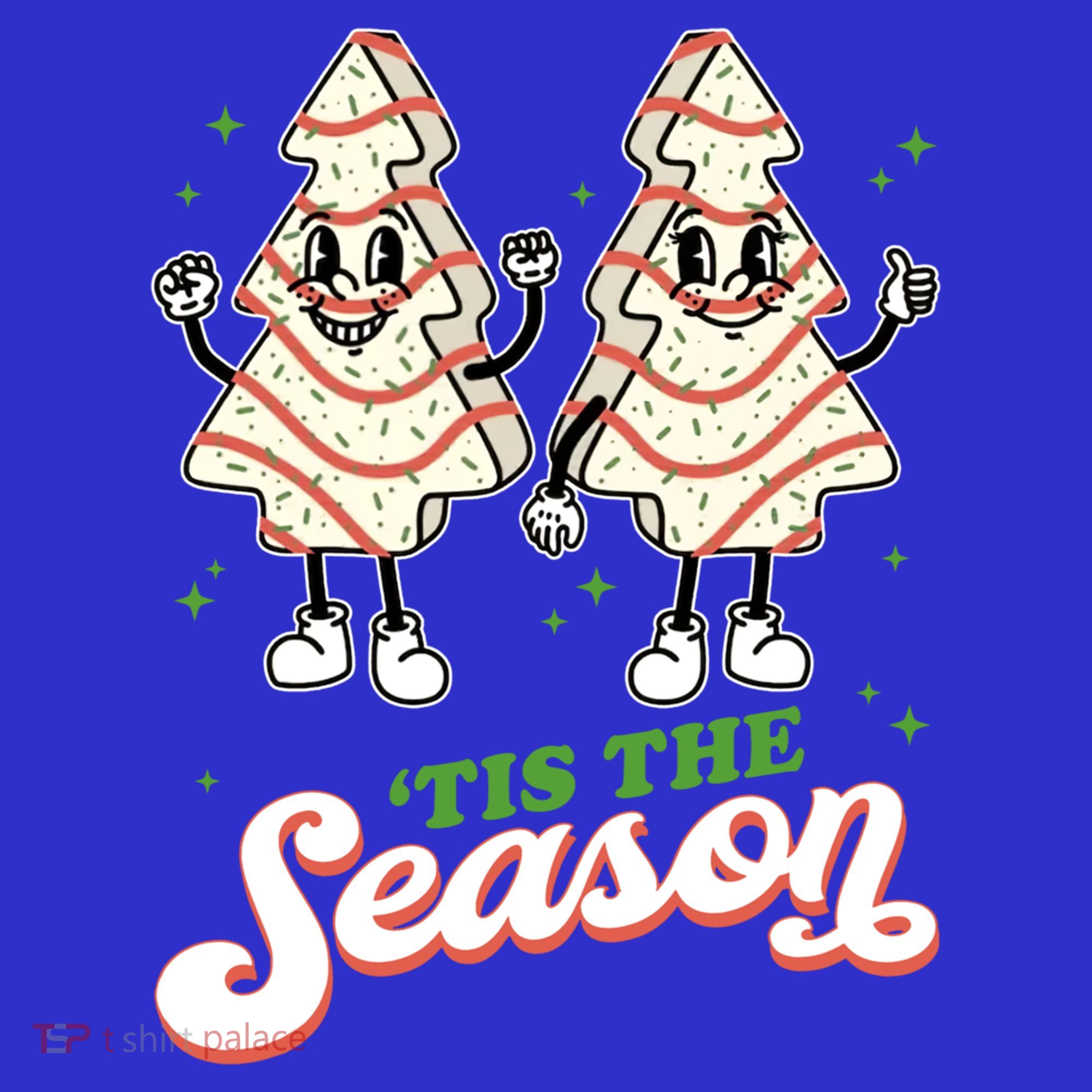 Little Tis' The Season Christmas Tree Cakes Debbie Tree Xmas Meaningful Gift Women's Tank Top