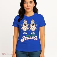 Little Tis' The Season Christmas Tree Cakes Debbie Tree Xmas Meaningful Gift Women's T-Shirt thumb 4