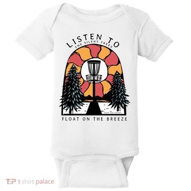 Listen To The Silent Trees Float On The Breeze Baby Bodysuit