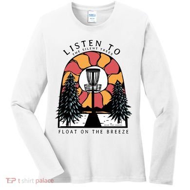 Listen To The Silent Trees Float On The Breeze Women's Long Sleeve Shirt