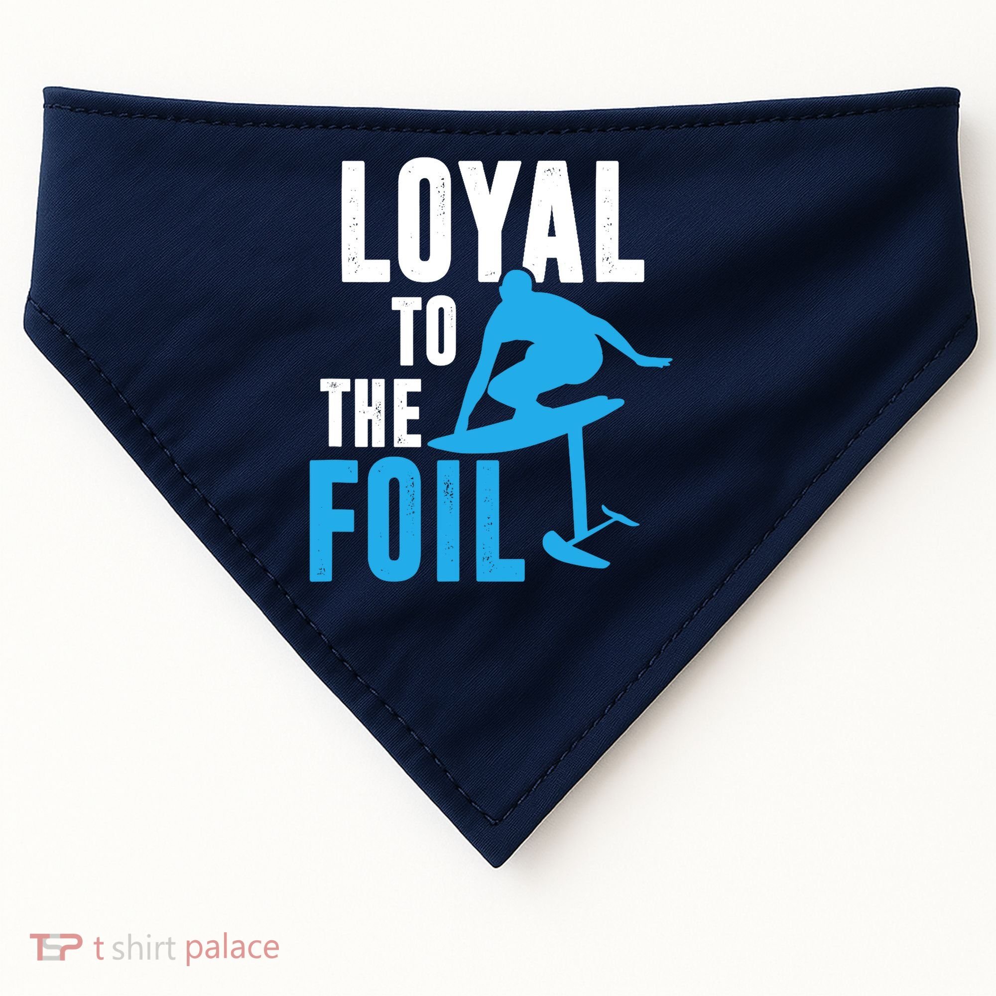 Loyal To The Foil, Foil Board Hydrofoil Surfing USA-Made Doggie Bandana