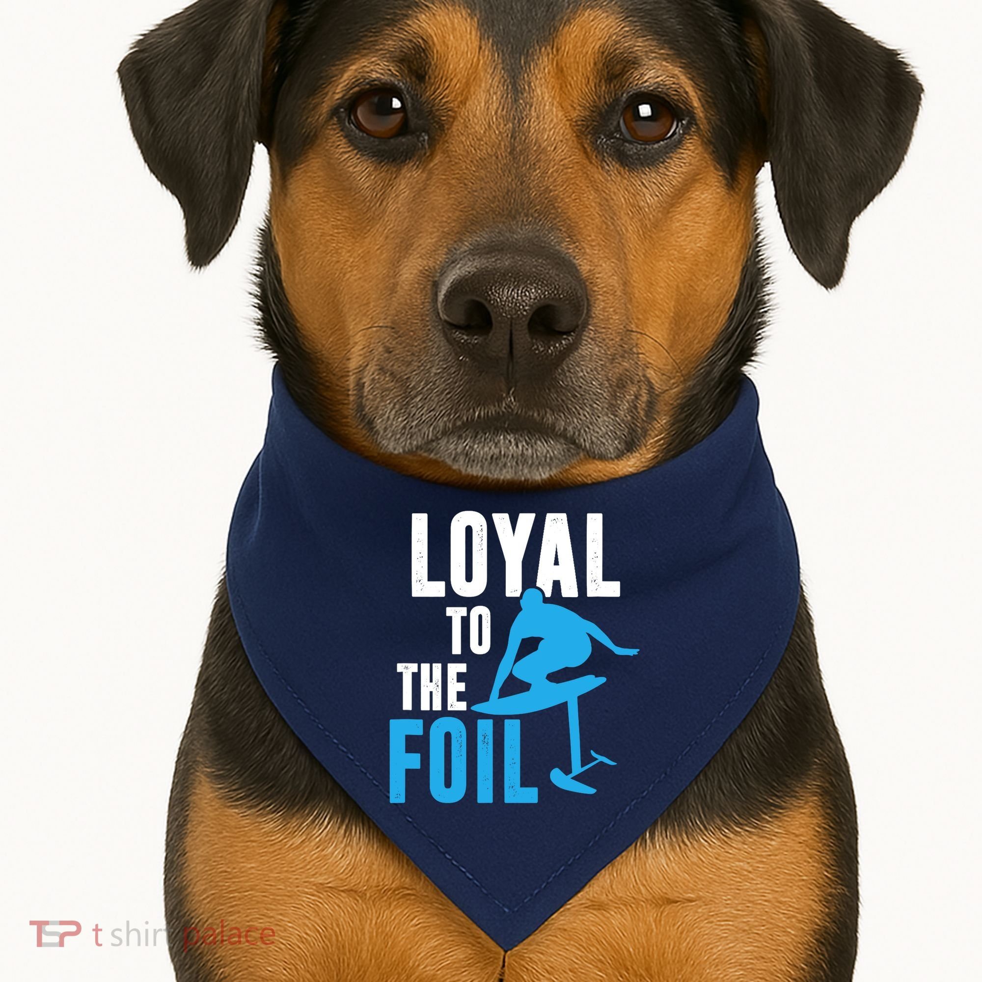 Loyal To The Foil, Foil Board Hydrofoil Surfing USA-Made Doggie Bandana