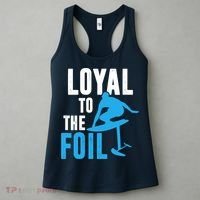Loyal To The Foil, Foil Board Hydrofoil Surfing Women's Tank Top thumb 3