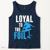 Loyal To The Foil, Foil Board Hydrofoil Surfing Tank Top thumb 2