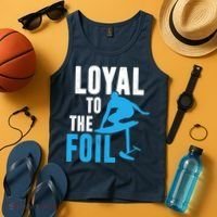 Loyal To The Foil, Foil Board Hydrofoil Surfing Tank Top thumb 4