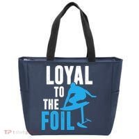 Loyal To The Foil, Foil Board Hydrofoil Surfing Tote Bag thumb 0