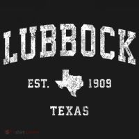 Lubbock Texas Tx Vintage Athletic Sports T-Shirt thumb 7