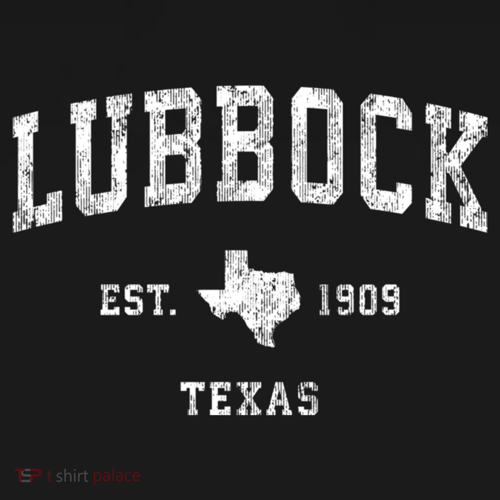 Lubbock Texas Tx Vintage Athletic Sports T-Shirt