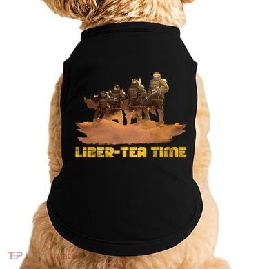 Liber Tea Time Hell Of Diver Helldiving Lovers Outfit Doggie Tank