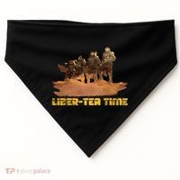 Liber Tea Time Hell Of Diver Helldiving Lovers Outfit USA-Made Doggie Bandana thumb 0