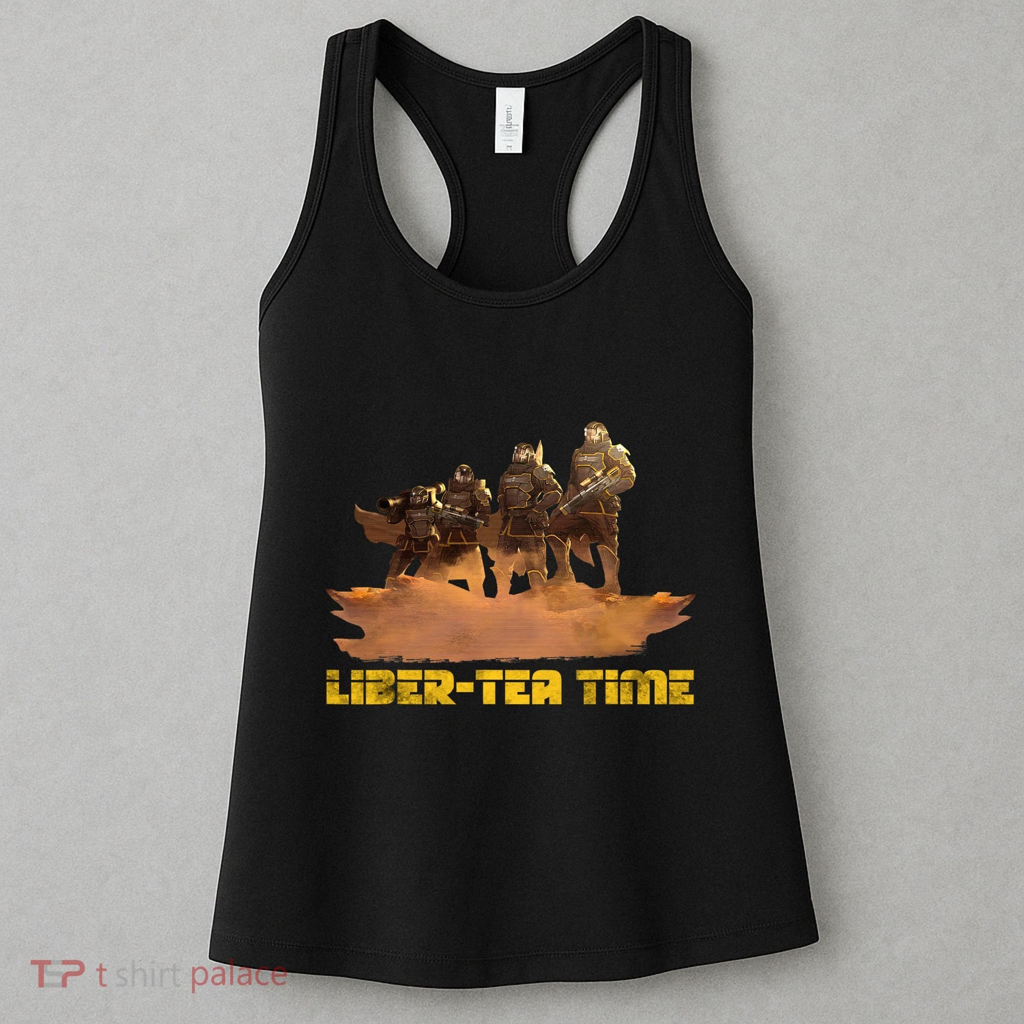 Liber Tea Time Hell Of Diver Helldiving Lovers Outfit Women's Tank Top