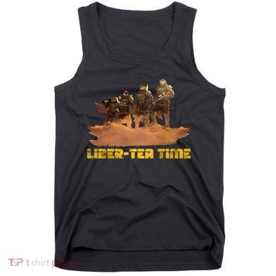 Liber Tea Time Hell Of Diver Helldiving Lovers Outfit Tank Top