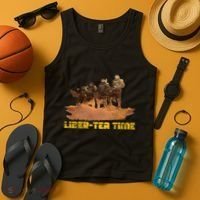Liber Tea Time Hell Of Diver Helldiving Lovers Outfit Tank Top thumb 4