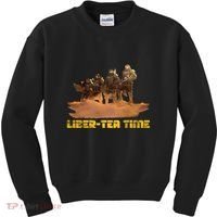 Liber Tea Time Hell Of Diver Helldiving Lovers Outfit Kids Sweatshirt thumb 0