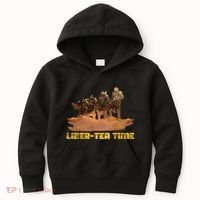 Liber Tea Time Hell Of Diver Helldiving Lovers Outfit Kids Hoodie thumb 0