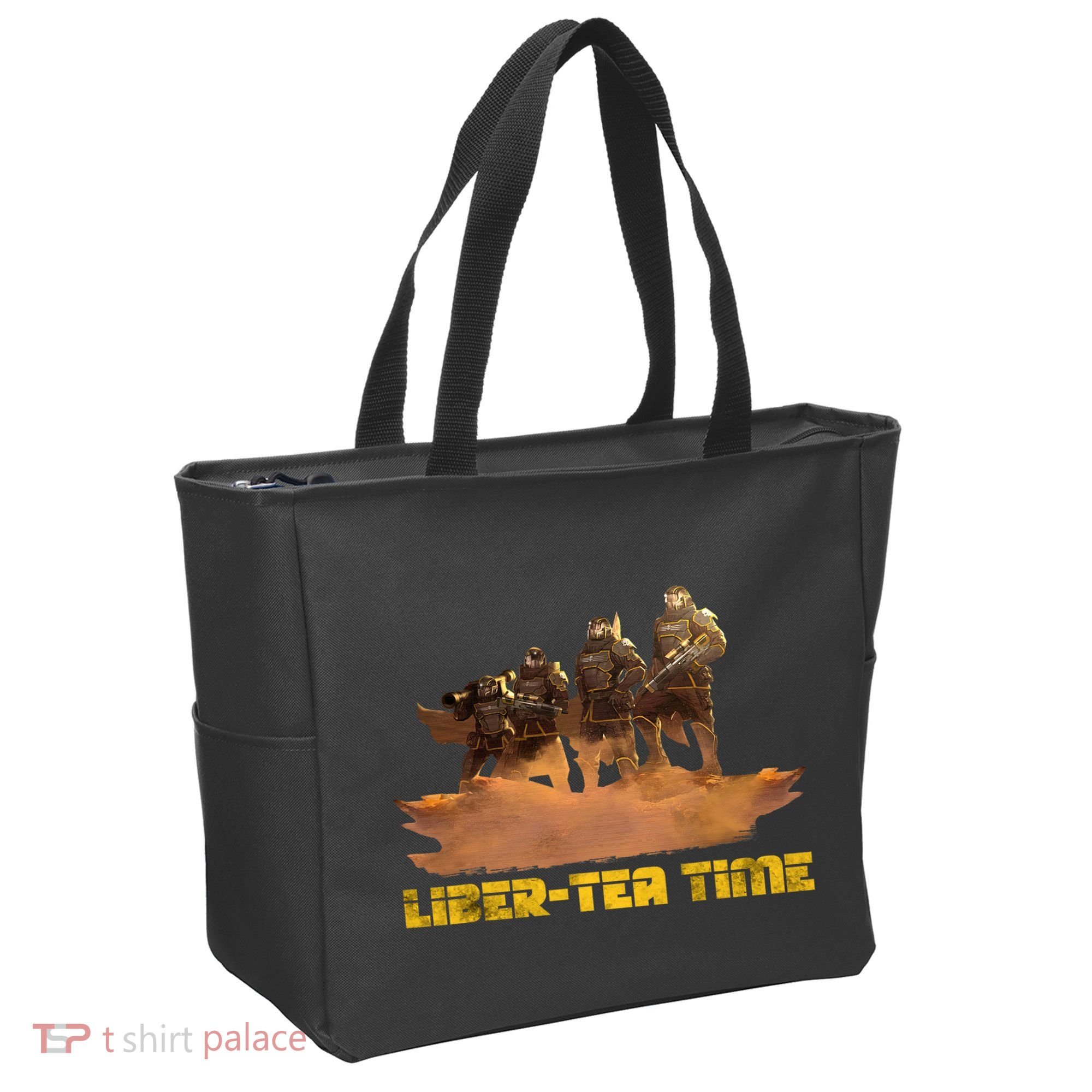 Liber Tea Time Hell Of Diver Helldiving Lovers Outfit Tote Bag