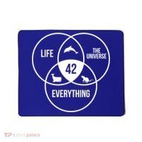 Life The Universe And Everything 42 Answer To Life Meaningful Gift Mousepad thumb 0