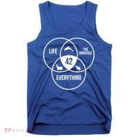 Life The Universe And Everything 42 Answer To Life Meaningful Gift Tank Top thumb 0