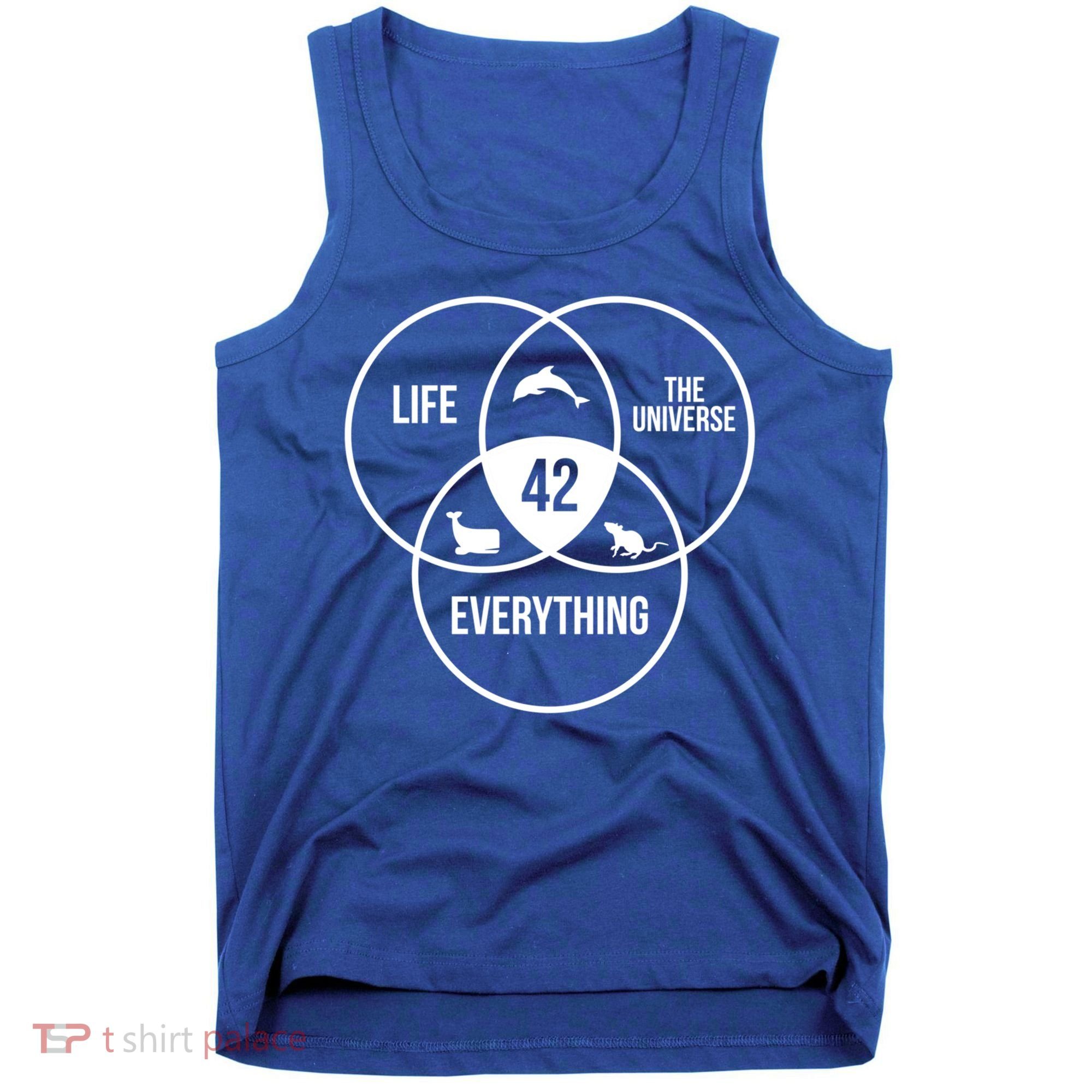 Life The Universe And Everything 42 Answer To Life Meaningful Gift Tank Top
