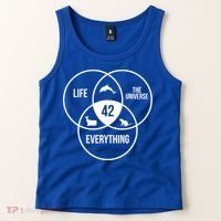 Life The Universe And Everything 42 Answer To Life Meaningful Gift Tank Top thumb 2
