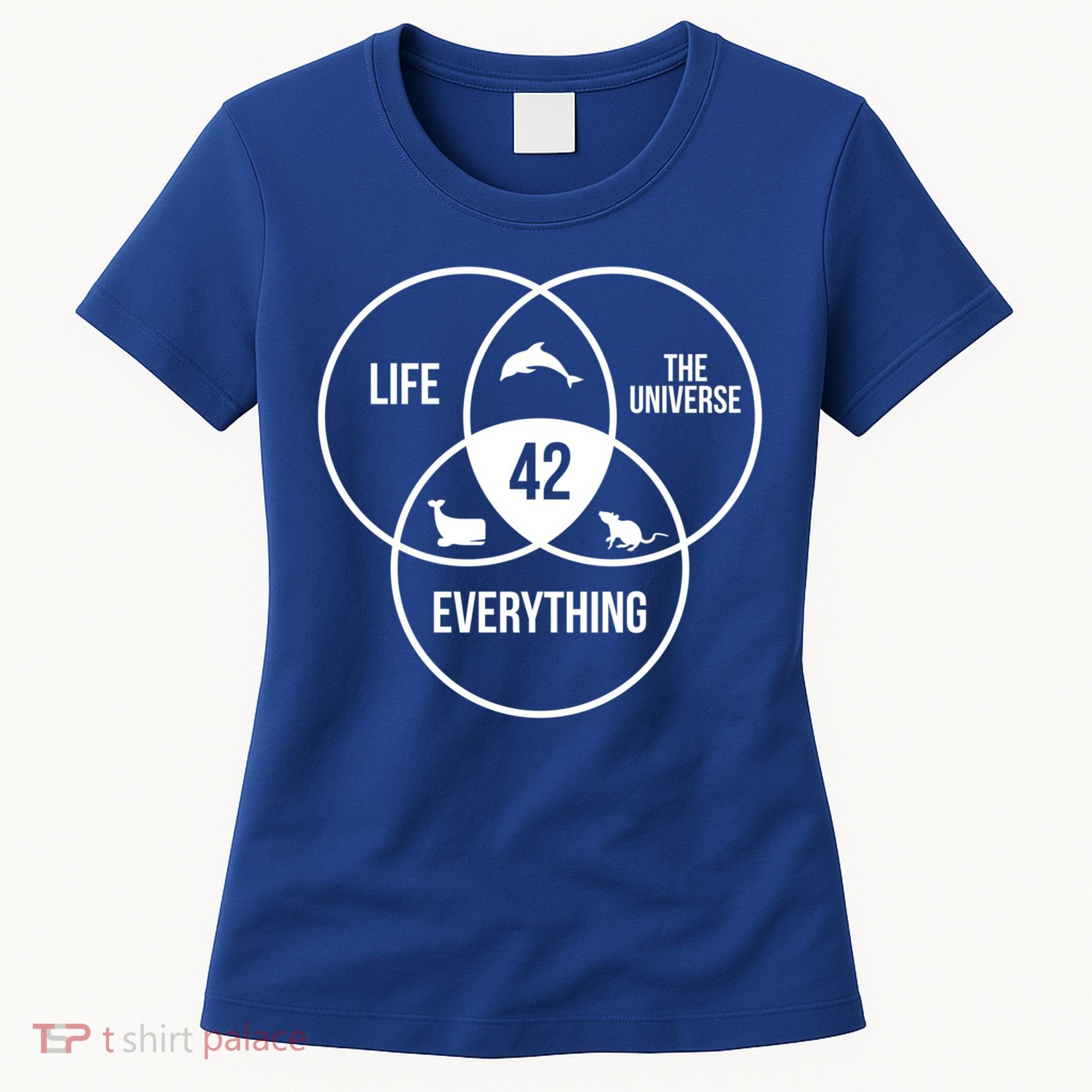 Life The Universe And Everything 42 Answer To Life Meaningful Gift Women's T-Shirt