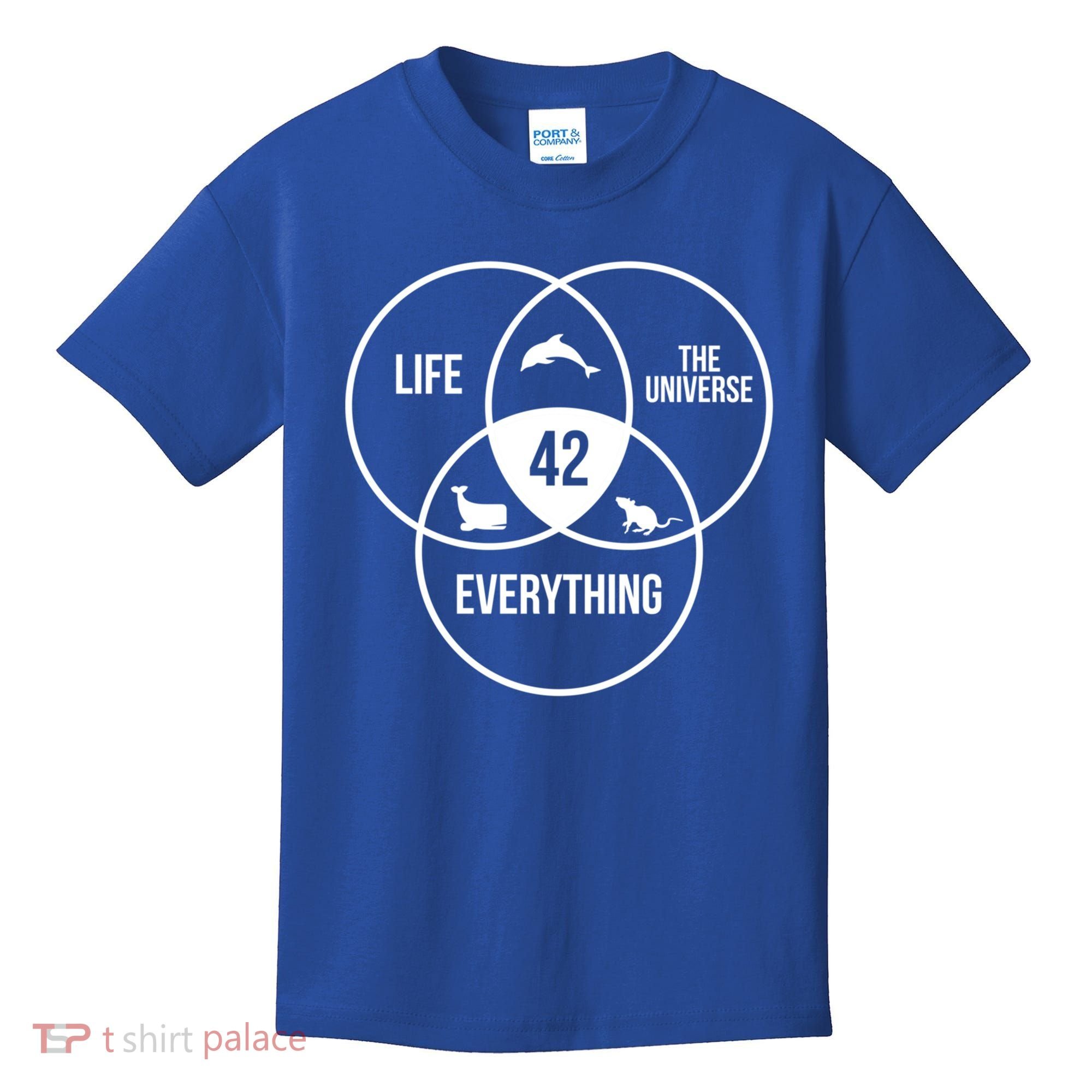 Life The Universe And Everything 42 Answer To Life Meaningful Gift Kids T-Shirt