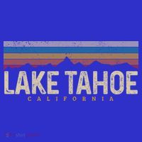 Lake Tahoe Vintage Mountains Hiking Camping Retro California Meaningful Gift T-Shirt thumb 7