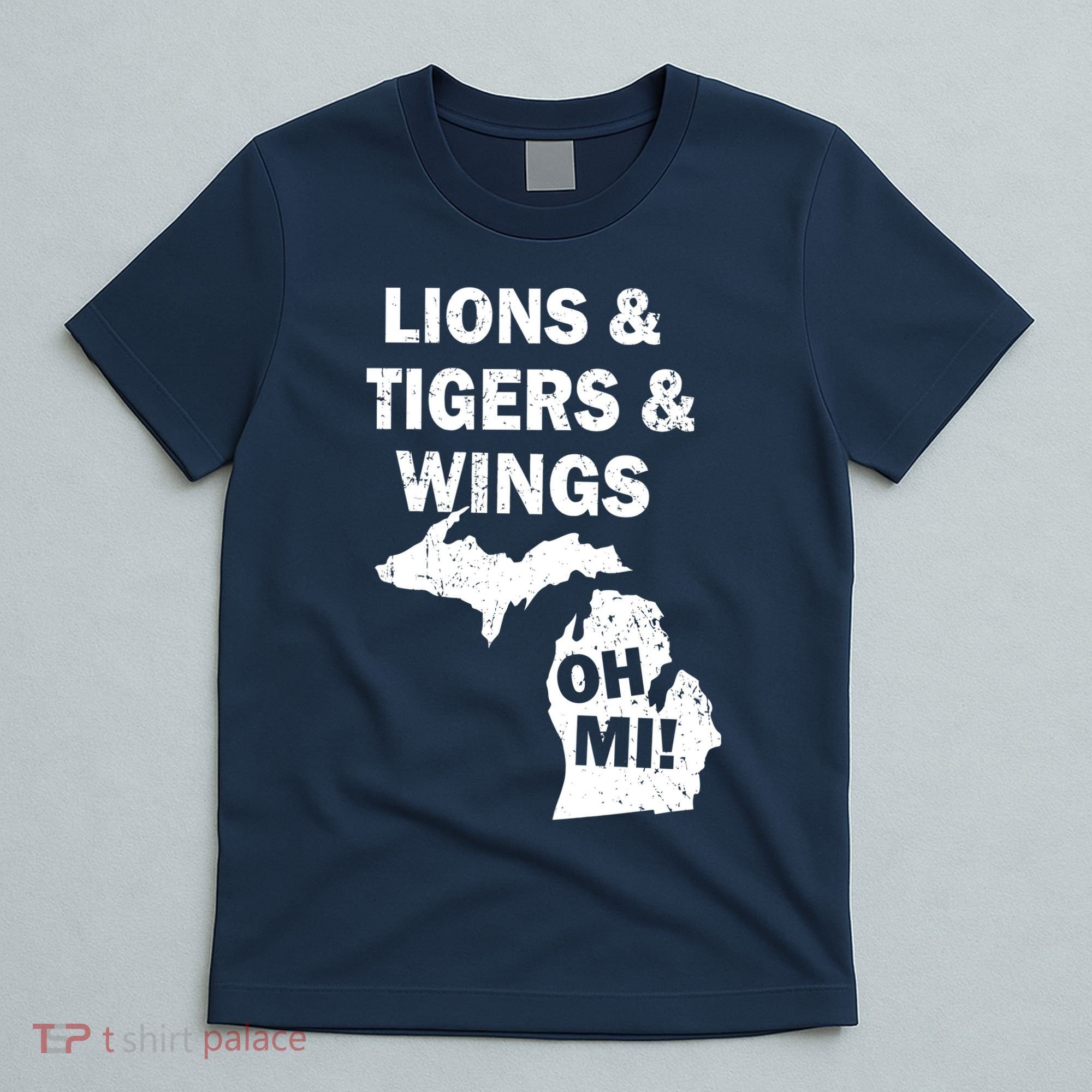 Lions Tigers Wings Oh Mi Vintage T-Shirt