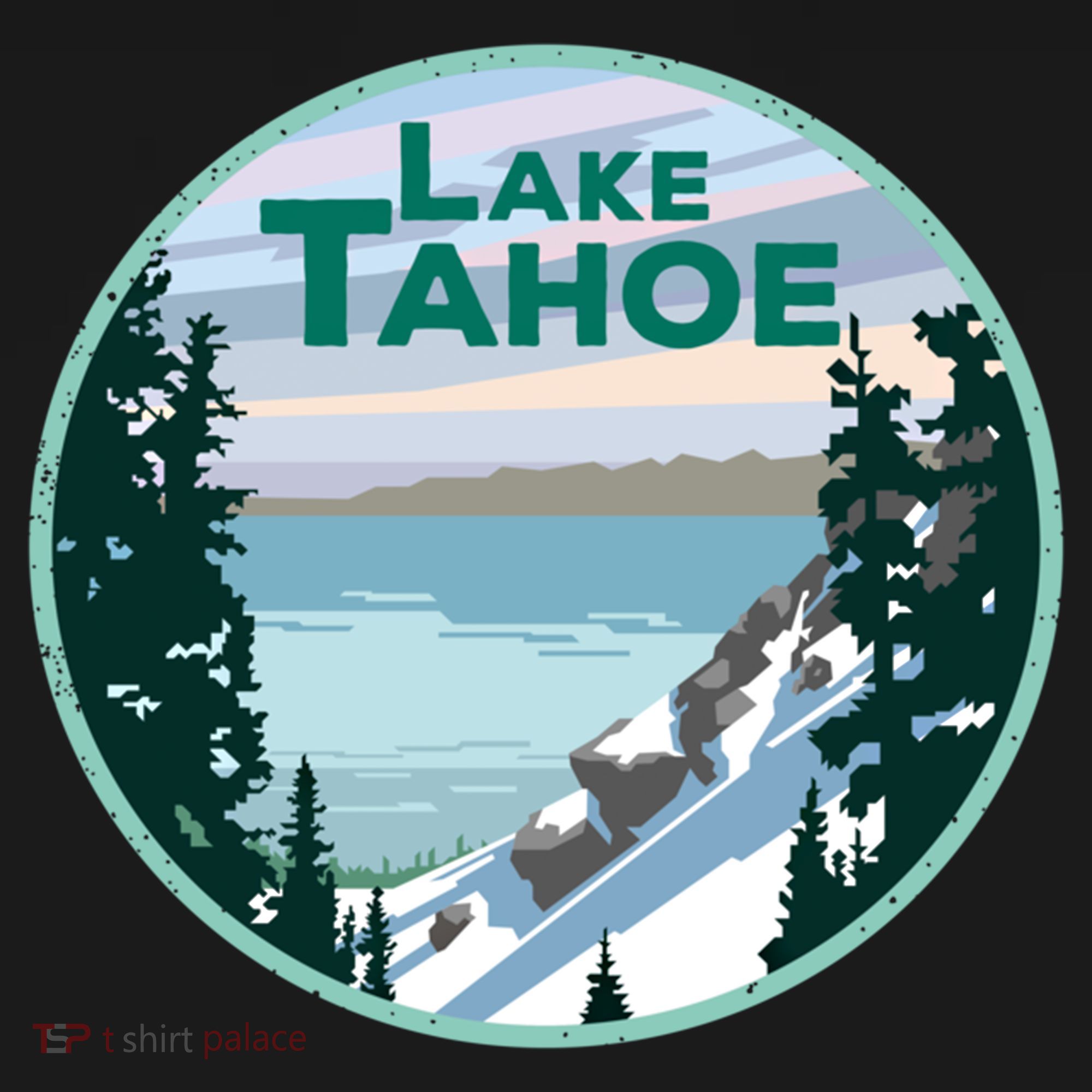 Lake Tahoe Winter Meaningful Gift California Nevada Mountain Gift Women's Hoodie