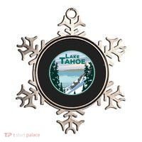 Lake Tahoe Winter Meaningful Gift California Nevada Mountain Gift Ornament thumb 0