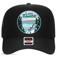 Lake Tahoe Winter Meaningful Gift California Nevada Mountain Gift Hat thumb 0