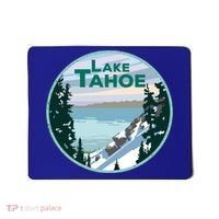 Lake Tahoe Winter Meaningful Gift California Nevada Mountain Gift Mousepad thumb 0