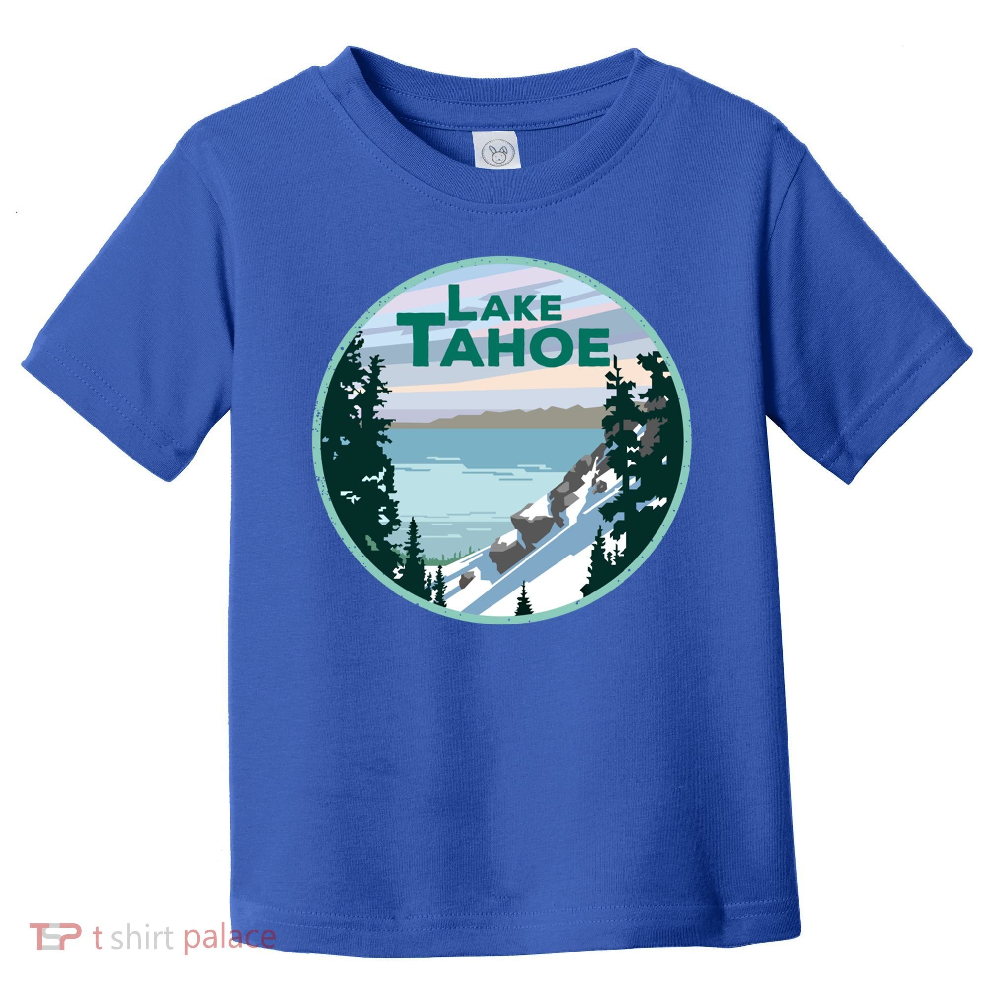 Lake Tahoe Winter Meaningful Gift California Nevada Mountain Gift Toddler T-Shirt