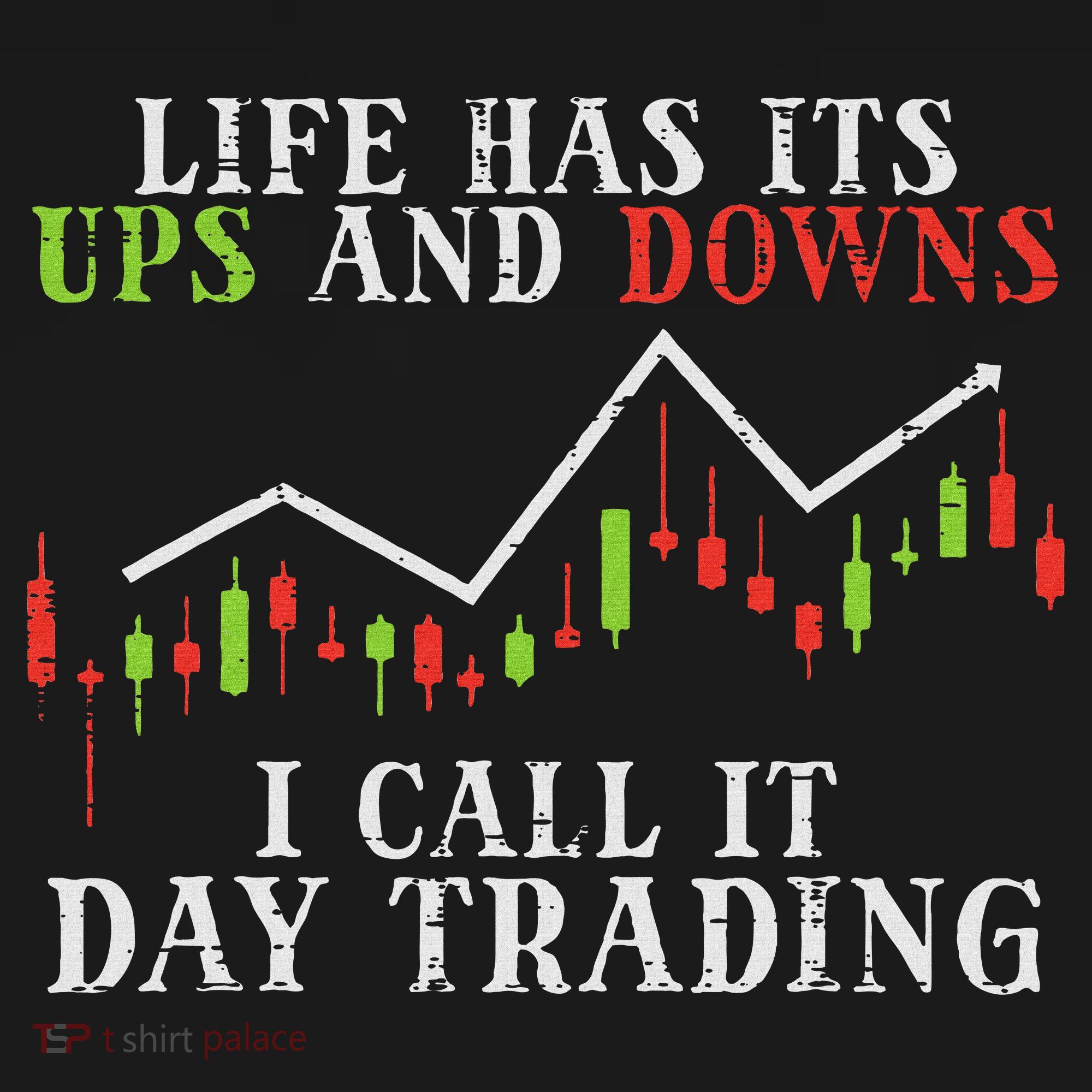 Life Ups And Downs Day Trading Crypto Stock Market Trader Mousepad