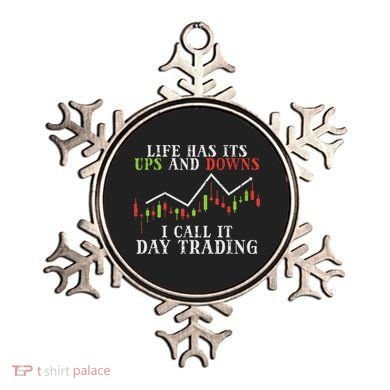 Life Ups And Downs Day Trading Crypto Stock Market Trader Ornament