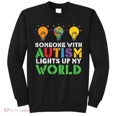 Light Up Autism Puzzle Autism Awareness, Autism Mom Sweatshirt