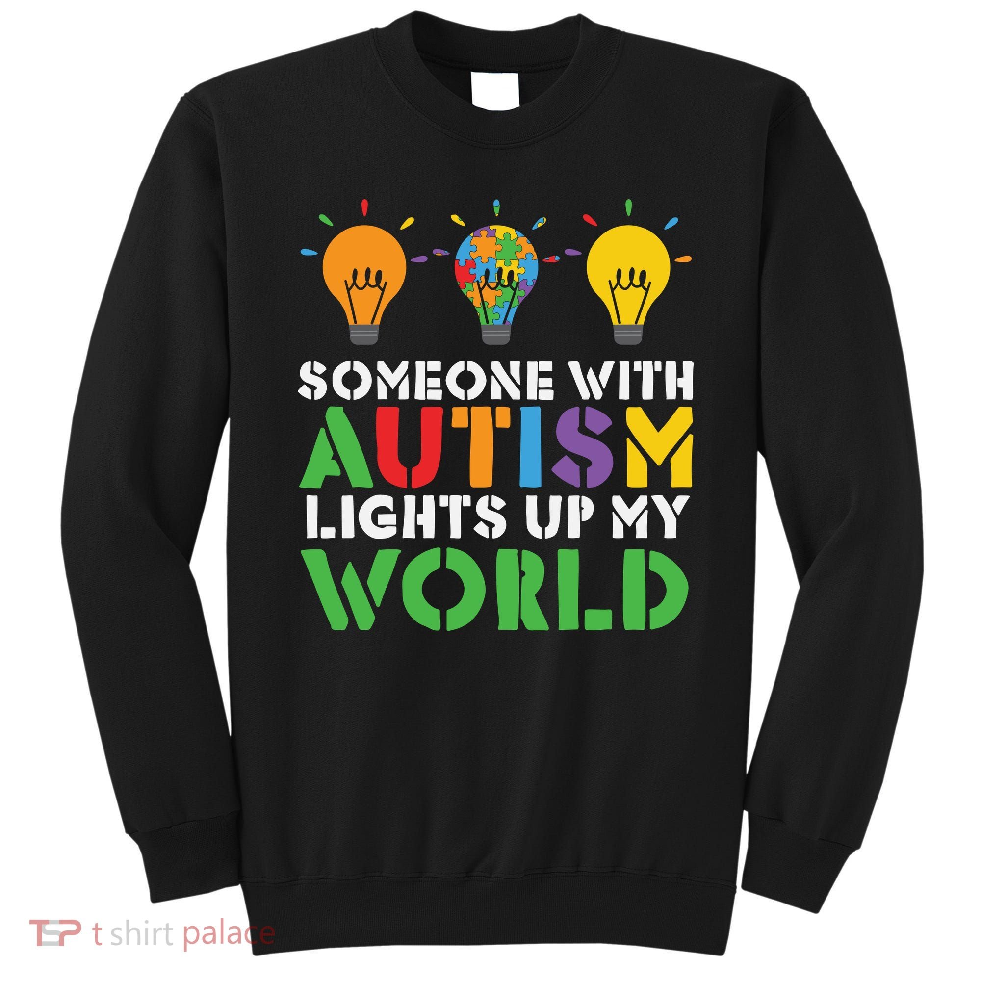 Light Up Autism Puzzle Autism Awareness, Autism Mom Sweatshirt