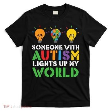 Light Up Autism Puzzle Autism Awareness, Autism Mom T-Shirt
