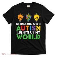 Light Up Autism Puzzle Autism Awareness, Autism Mom T-Shirt thumb 0