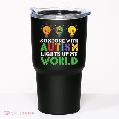 Light Up Autism Puzzle Autism Awareness, Autism Mom Tumbler