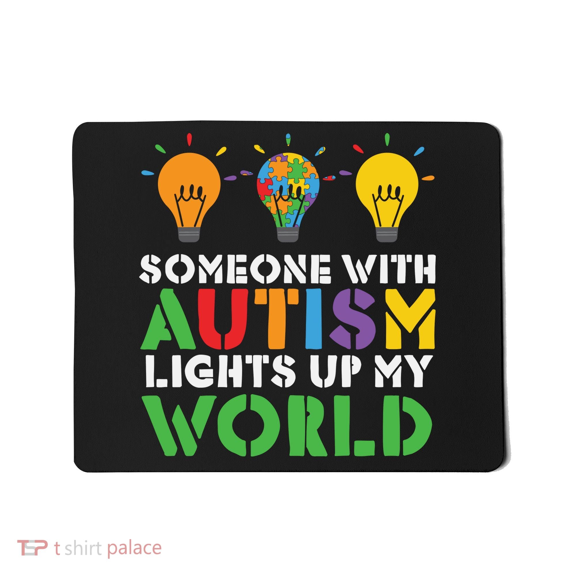 Light Up Autism Puzzle Autism Awareness, Autism Mom Mousepad