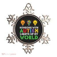 Light Up Autism Puzzle Autism Awareness, Autism Mom Ornament thumb 0