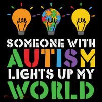 Light Up Autism Puzzle Autism Awareness, Autism Mom Ornament thumb 1