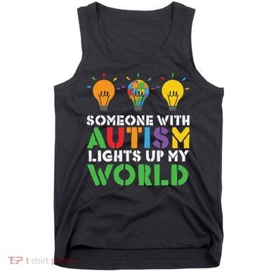 Light Up Autism Puzzle Autism Awareness, Autism Mom Tank Top