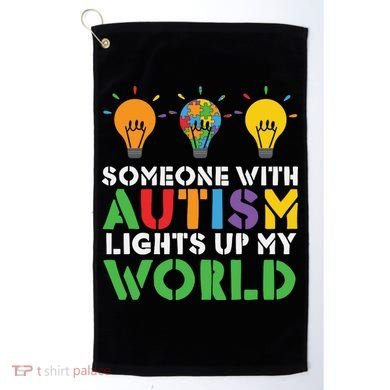 Light Up Autism Puzzle Autism Awareness, Autism Mom Golf Towel