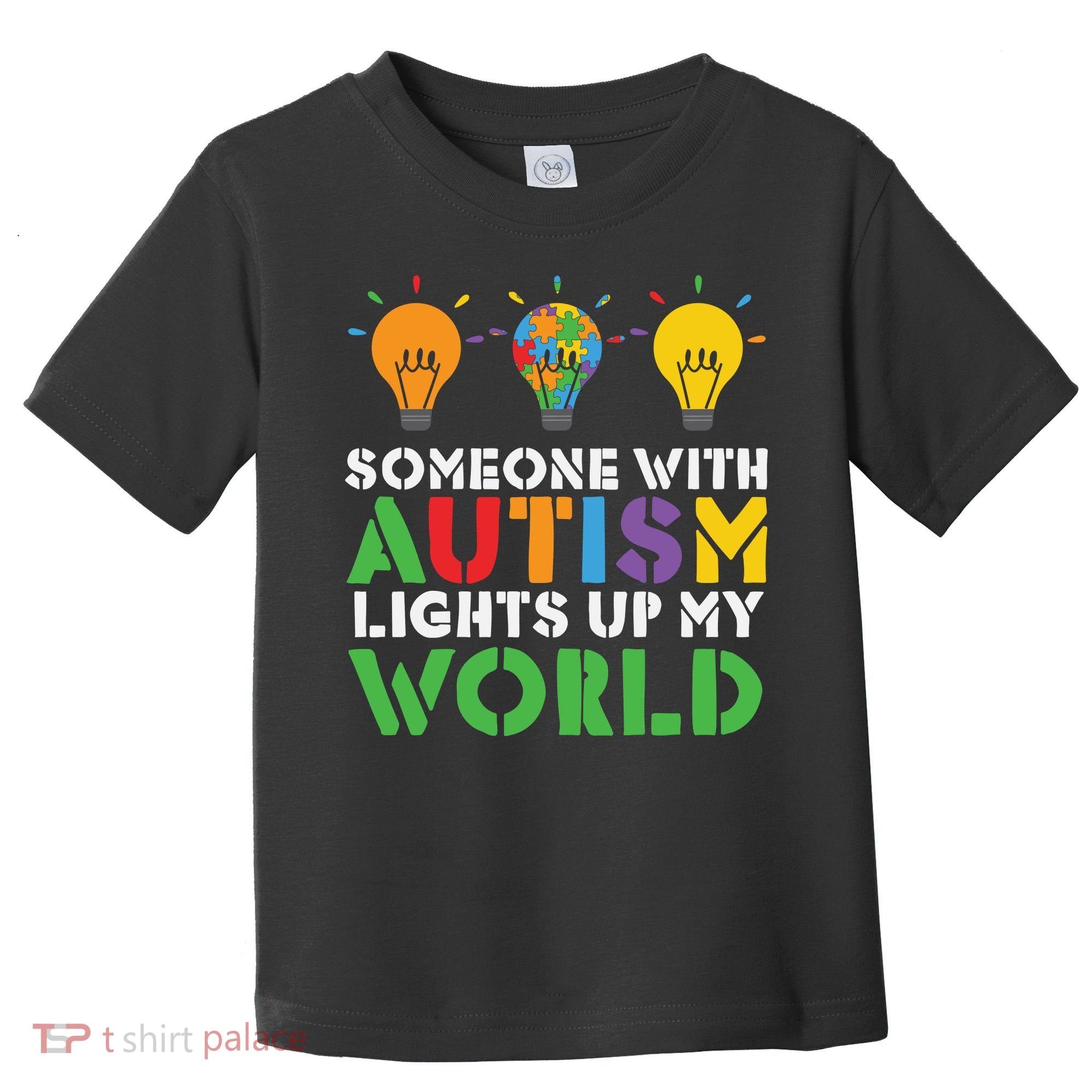 Light Up Autism Puzzle Autism Awareness, Autism Mom Toddler T-Shirt
