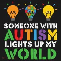 Light Up Autism Puzzle Autism Awareness, Autism Mom Visor thumb 3